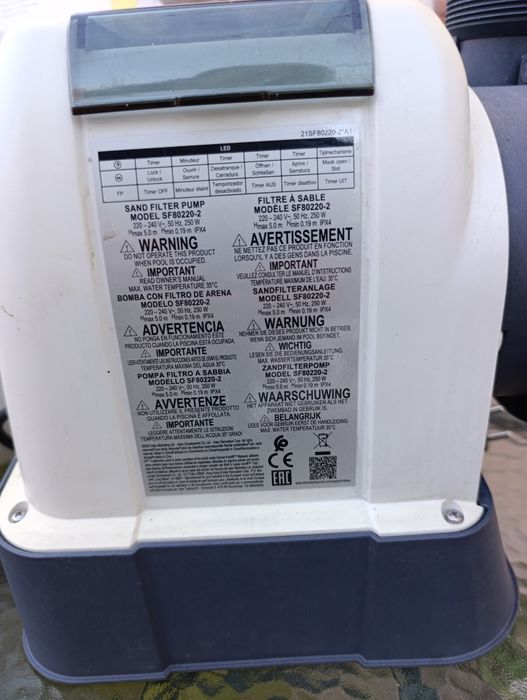 Motor de areia para piscina