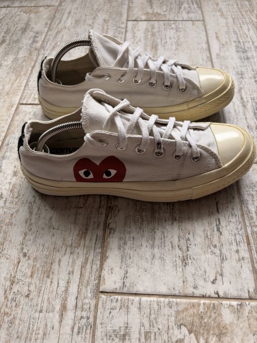 Оригінальні кеди Converse x Comme des Garçons PLAY Chuck 70 Low розмір 39