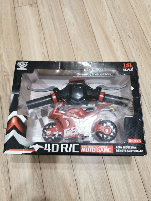 motocykl zdalnie sterowany na pilota 4D RC