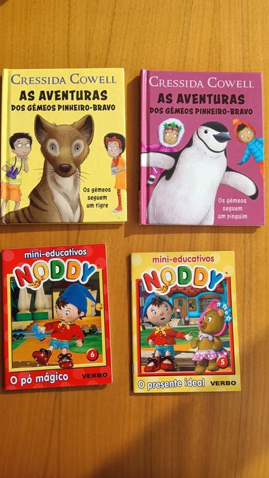 Cressida Cowell e Noddy 

AS AVENTURAS