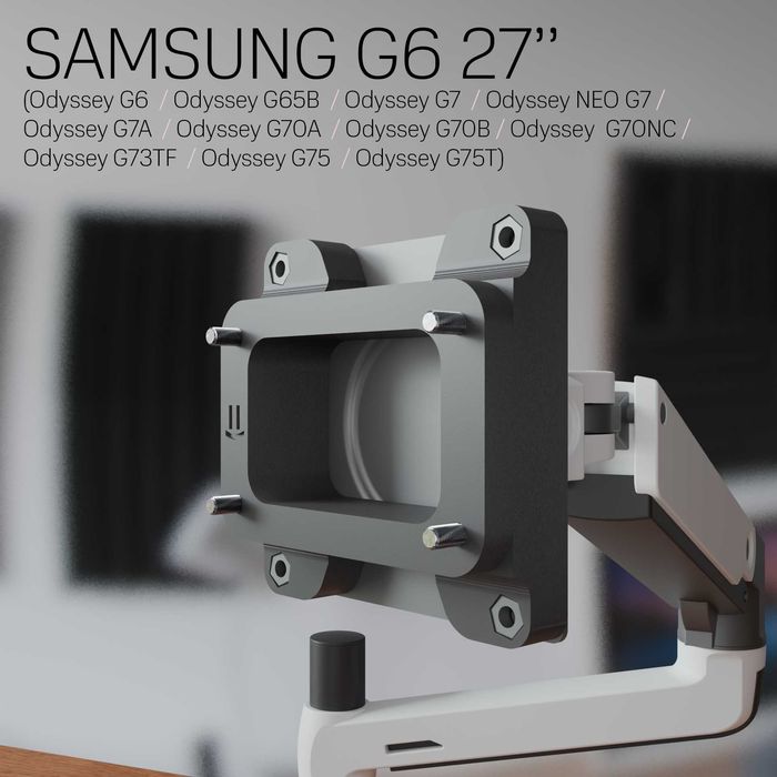 Адаптери/ перехідник кріплення VESA для SAMSUNG, MSI, DELL, LENOVO, ODYSSEY  ( 75х75 100х100 )