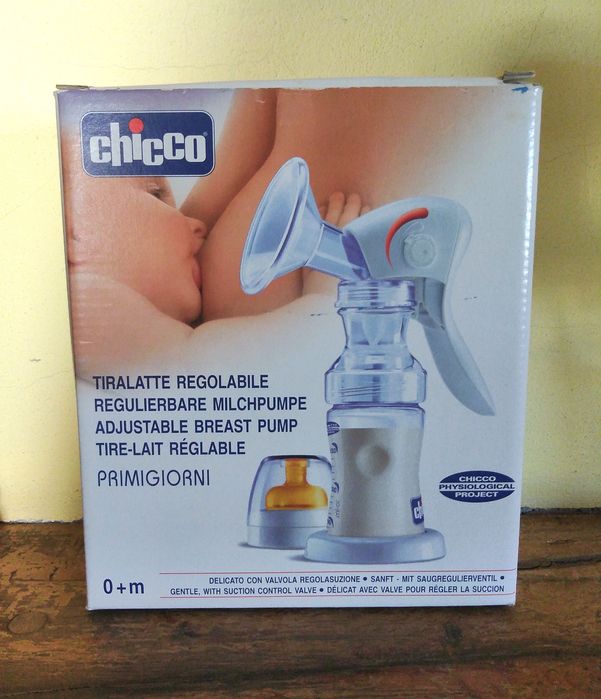 Extractor de leite regulável manual, da Chicco
