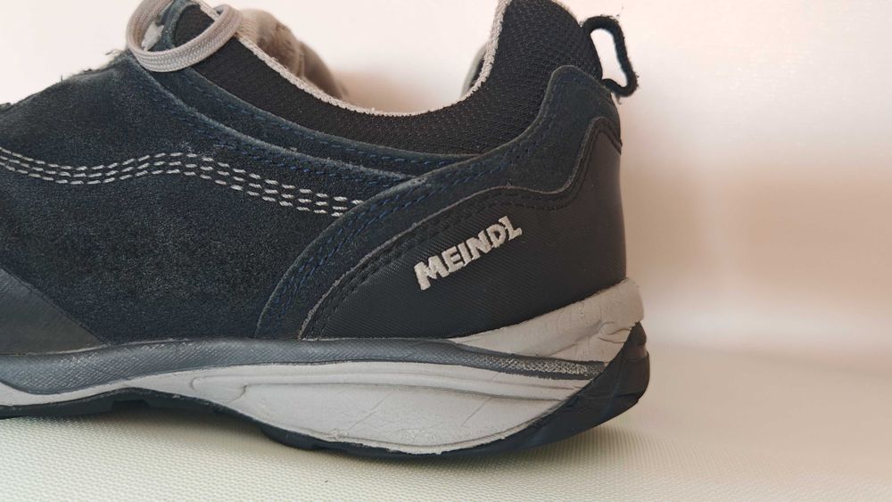 Трекінгові чоловічі кросівки Meindl Texas Pro з подошвой Vibram з натуральної замші