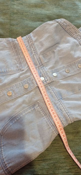 Сукня сарафан джинсовий миди