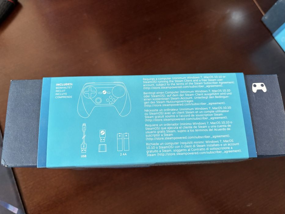 NOWY Valve STEAM CONTROLLER Gamepad okazja kolekcja