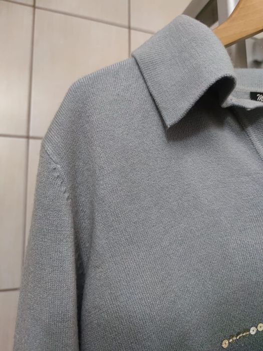 bluzka koszulka damska t-shirt sweter sweterek bluza siwa czarna XL XX