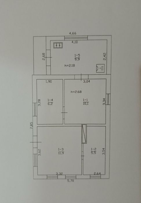Газифікований будинок