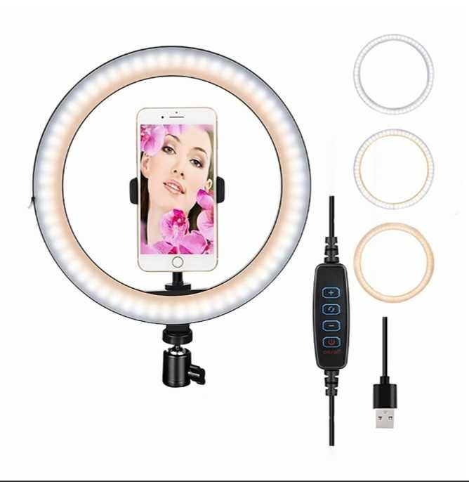 Лампа LED кільце зі штативом і тримачем