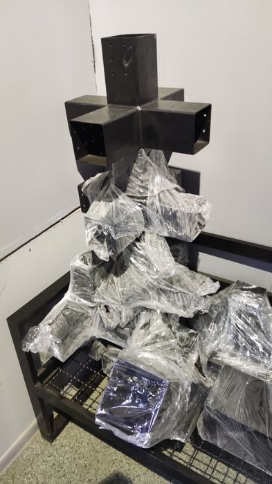 Соединители для бруса под крепление гамака. Альтанка Пергола. Комплект