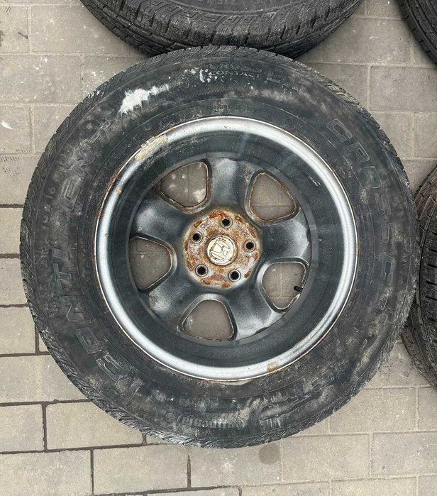 Колеса R16 6.5J Honda CRV диски + шини 215/70