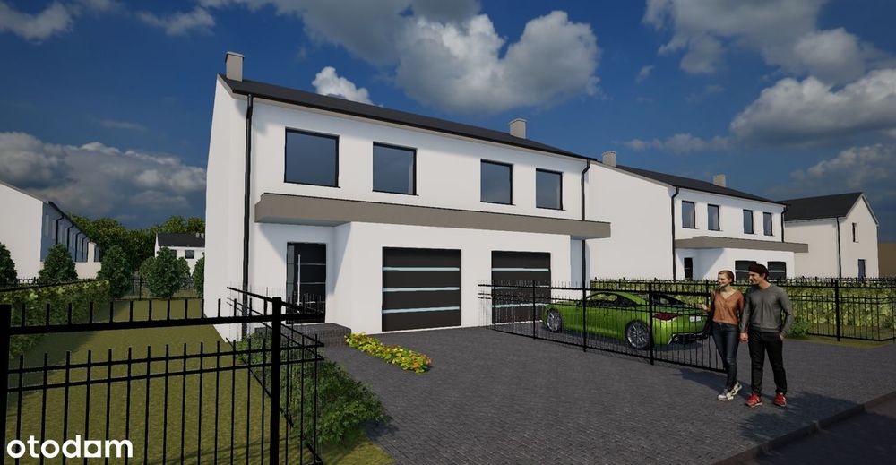 Osiedle Sportowe -nowe domki 110m2 z własną działką