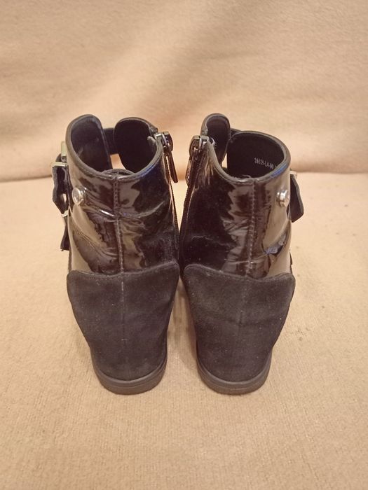 Buty botki firmy KAZAR roz. EU 38 jak nowe warto!!