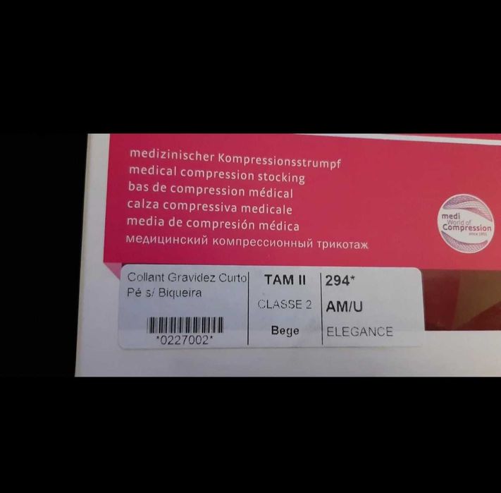 Meias de compressão gravidez