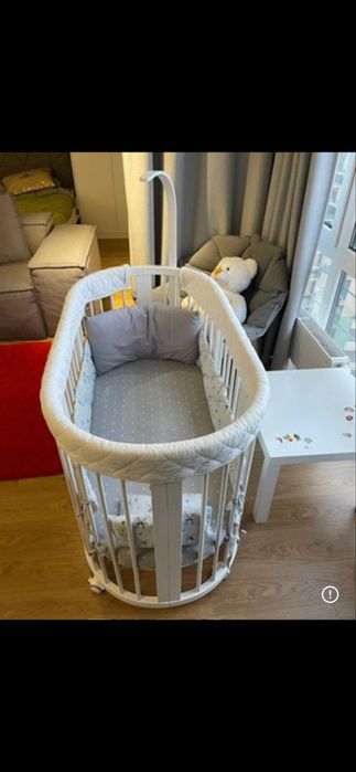 Овальне ліжечко-трансформер INGVRT