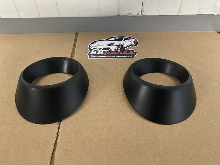 SUPORTES MOLDURAS ENCAIXES FARÓIS DE NEVOEIRO FIAT 500 ABARTH NOVOS