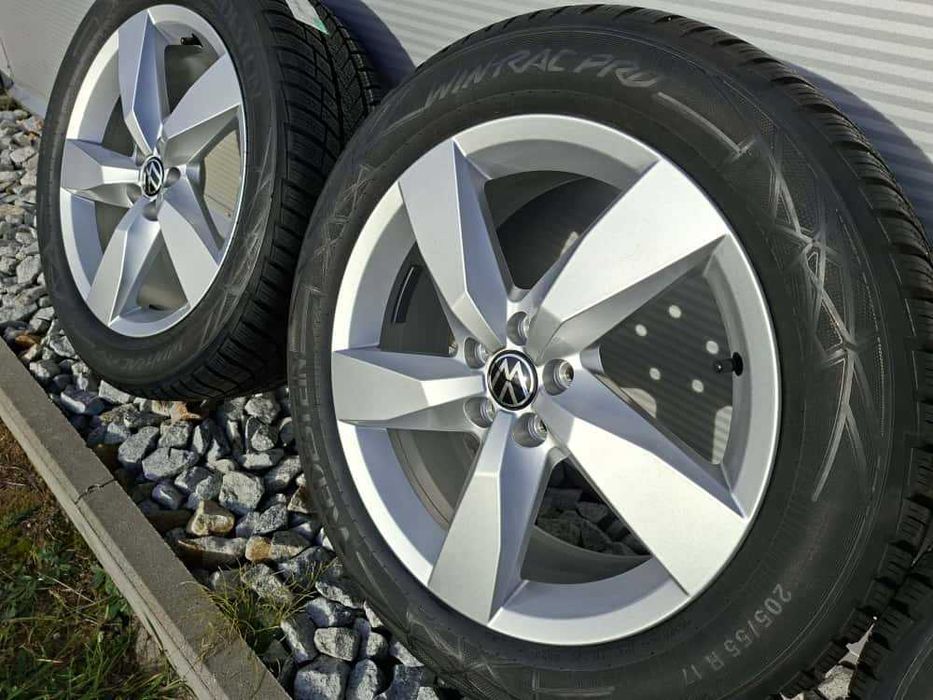 NOWE KOŁA ZIMOWE OE VW 6.5Jx17, ET39, 5×100, 205/50 R17 91H