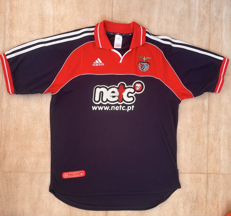 Camisola Benfica 00/01 Poborsky 7