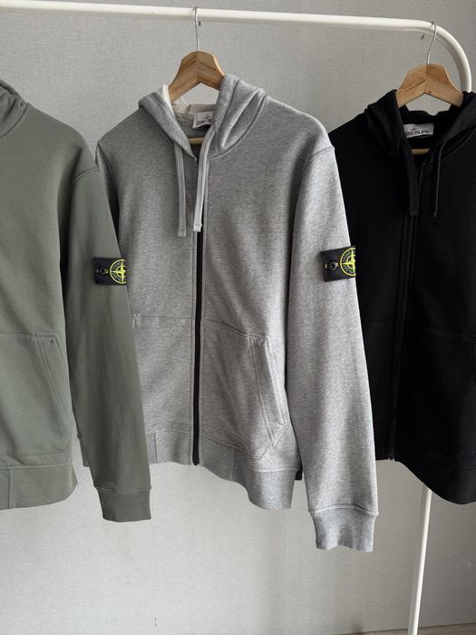 Зип худи Stone Island (Стон айленд худи)
