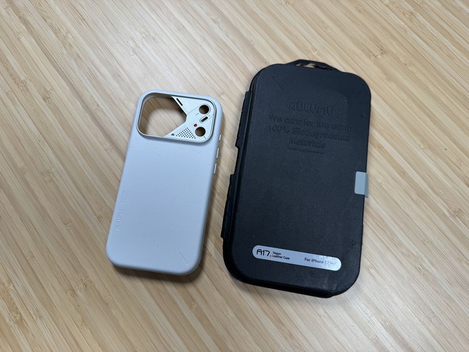 Etui Aulumu A17 Vegan Leather Case iPhone 17 Pro