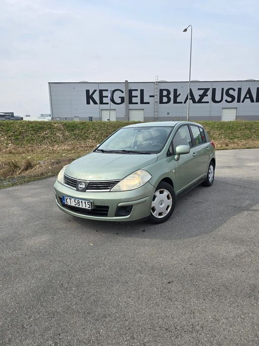 Nissan Tiida Fajny Tani Ekonomiczny 1.6PB z LPG 5 drzwi Klima