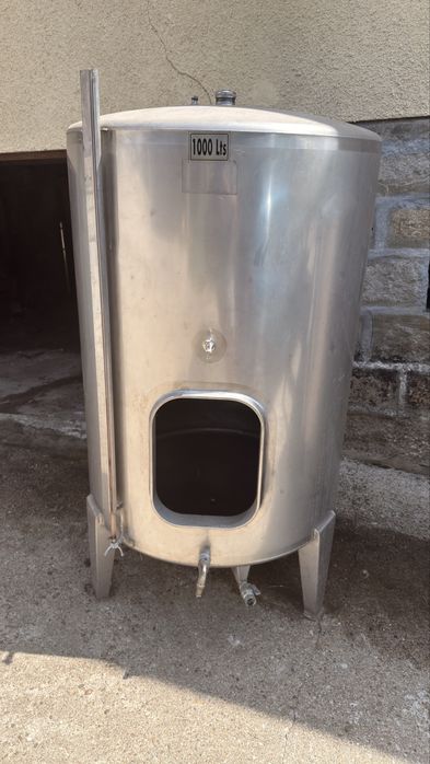 Cubas Inox 500L + 1000L — 450€ as duas