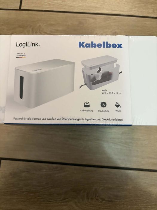 organizer kabli LogiLink Cable Box (model KAB0061).