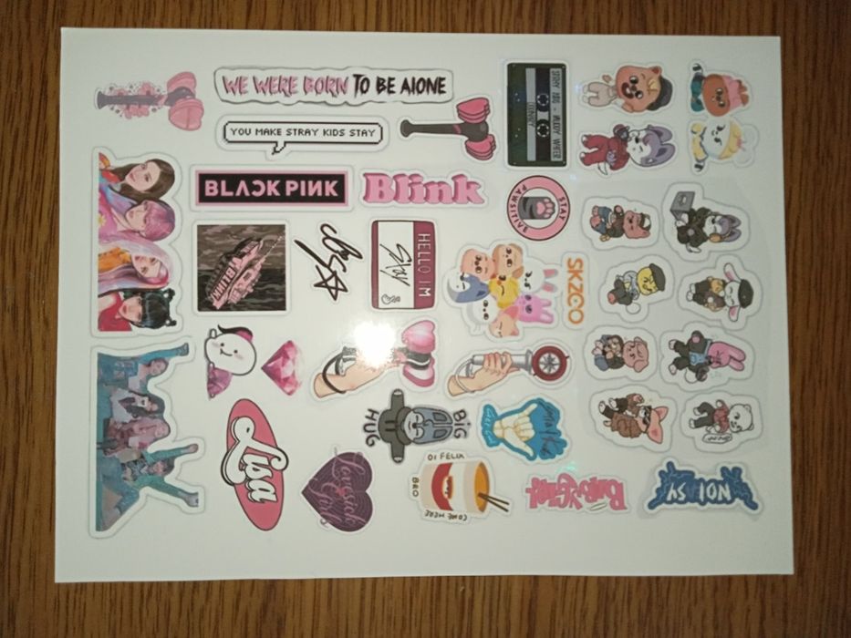 Кпоп наклейки Скз