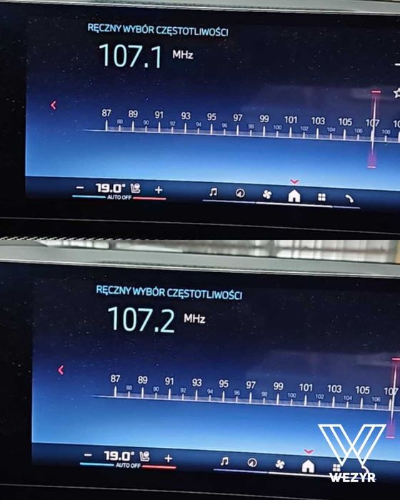 Konwersja USA EU BMW Aktualizacja map CarPlay Android Auto EVO MGU