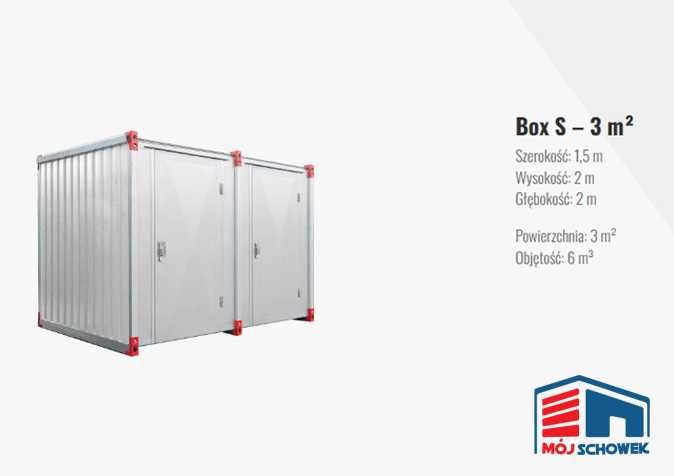 Magazyn Self Storage 3 m² – 24/7 Mój Schowek już od 12,3 zł/dzień