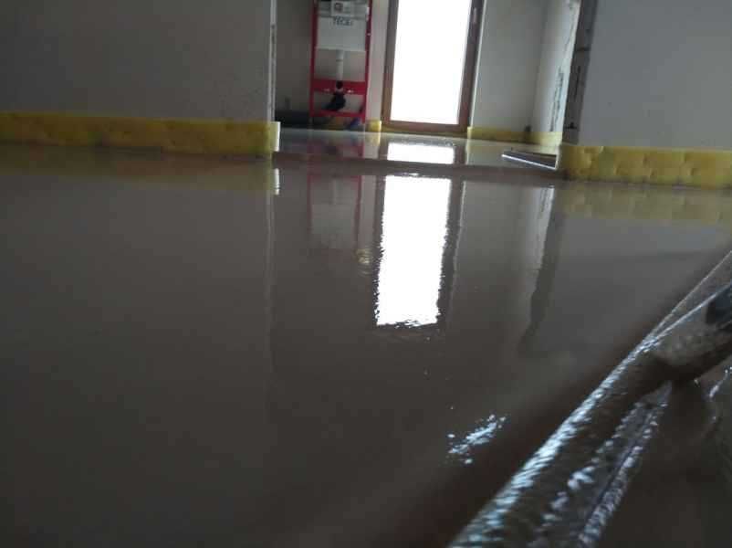 Wylewki,posadzki anhydrytowe, idealna grubosc na ogrzewanie podlogowe.