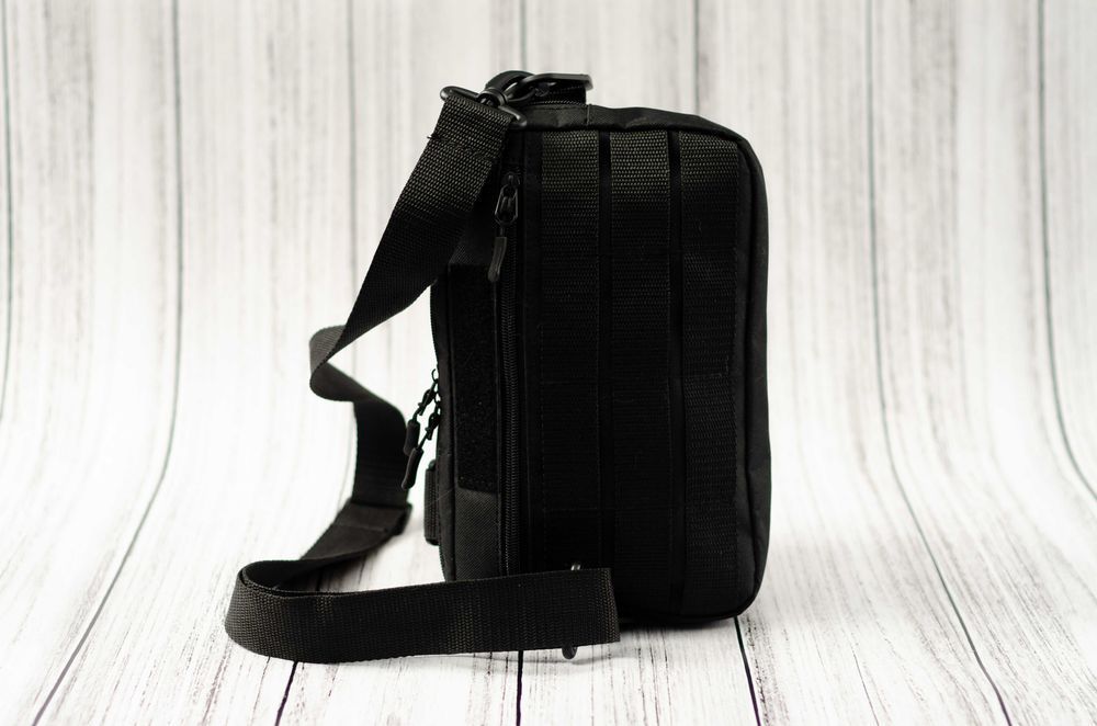 Сумка чоловіча на плече на груди через плече барсетка тактична М-1