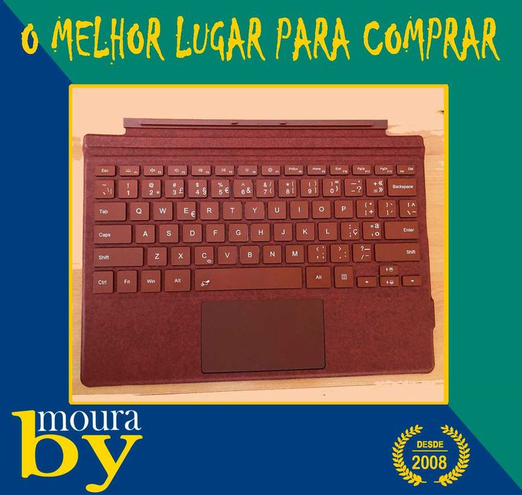 Teclado Touchpad Microsoft Surface GO Pro 3 4 5 6 7 8 9 XPT PO