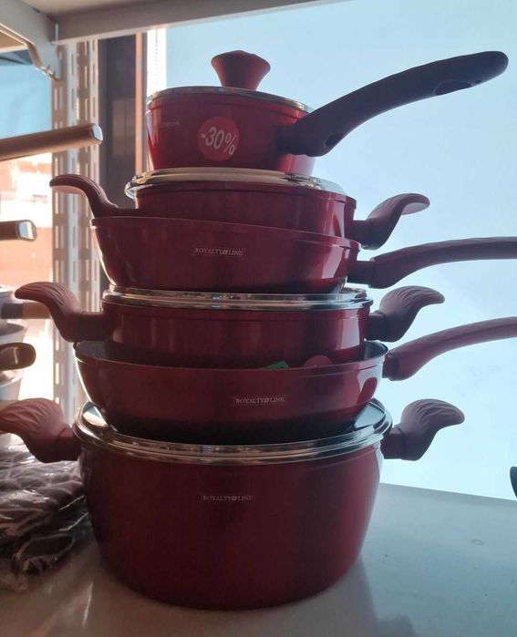 Conjunto de panelas de cozinha NOVO com 11 peças