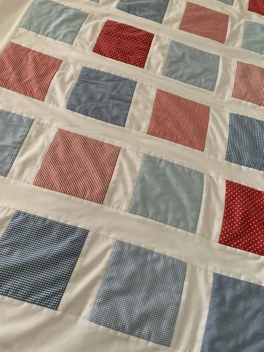 Colcha reversivel para cama individual