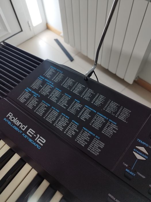 Teclado Roland E-12 Intelligent Keyboard
