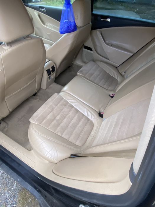 Fotele alcantara skora alkantara banan  passat b6 kombi
