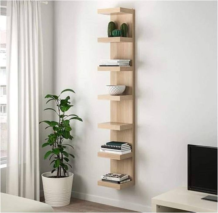 LACK Estante de parede, madeira - IKEA