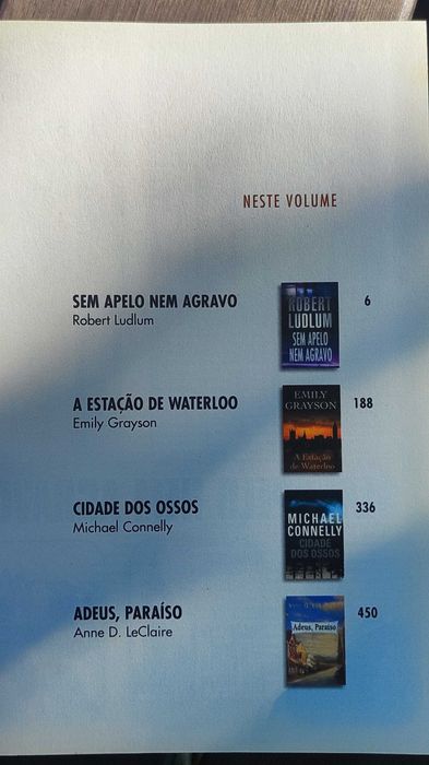 3 Livros com 4 histórias compactas da Reader's Digest