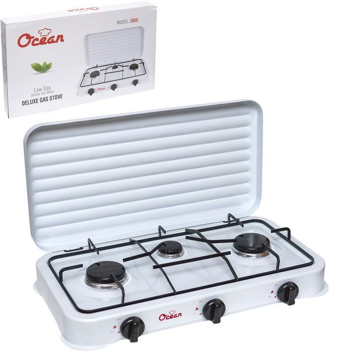 Плитка газова на 3 конфорки