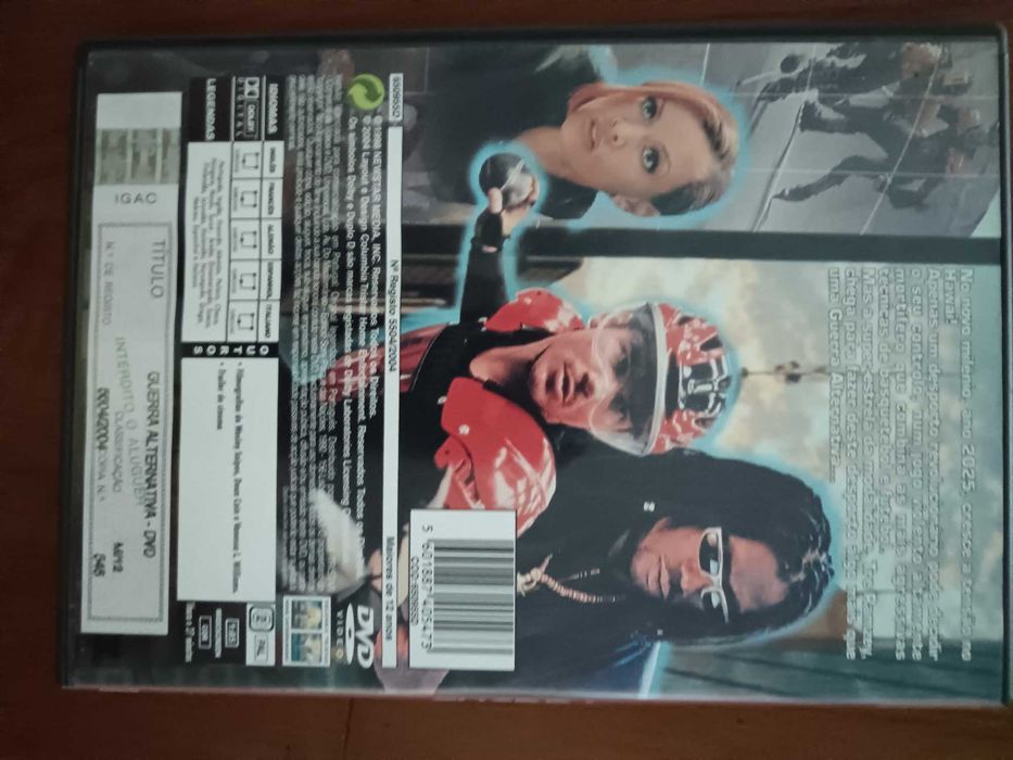 filme dvd original - guerra alternativa