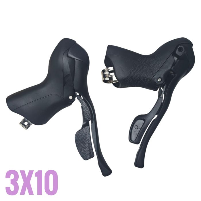 Nowe! MICRONEW 3x10 klamkomanetki manetki klamki szosowe microshift