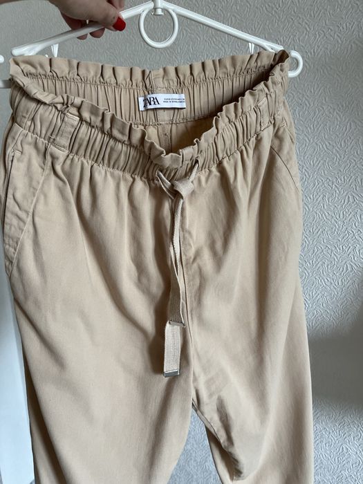 Брюки штани H&M Zara лляні розмір xs s