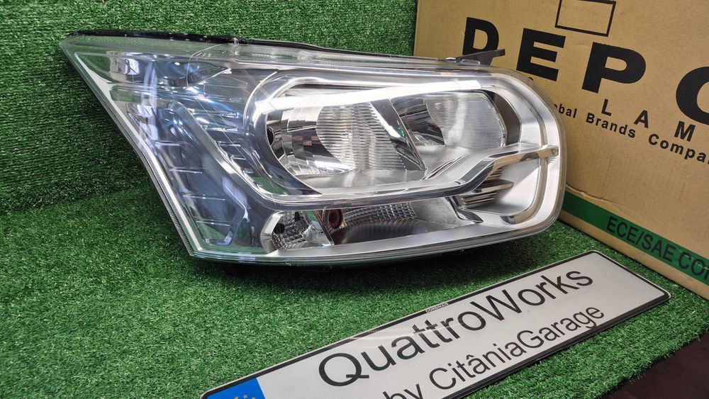 Otica Farol Direito Ford Transit MK7 V363 2013 em Diante Ref. 431-11C6RMLD-EM NOVO DEPO