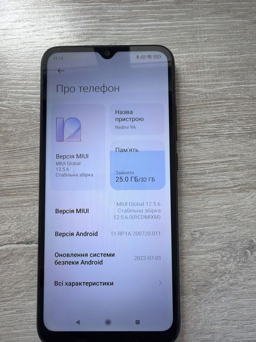 Xiaomi redmi 9A