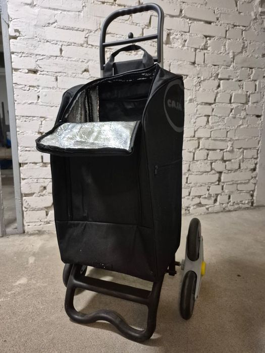 Wózek na zakupy CasaSi City Linę Buddy czarny