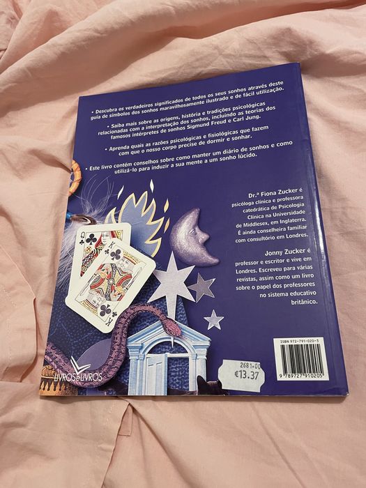 Livro Interpretar os Sonhos Descubra Desejos Ocultos de Fiona Zucker e Jonny Zucker