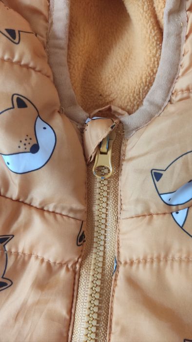 Куртка демісезонна з лисичками