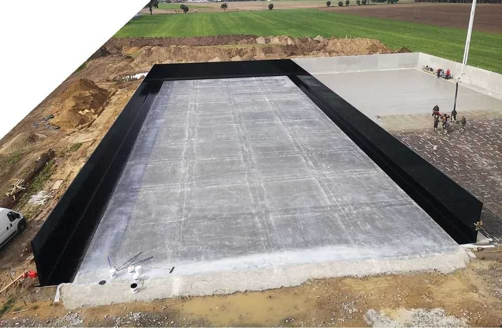 Silos przejazdowy na kiszonkę silosy