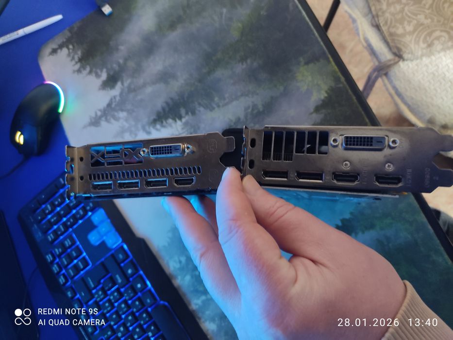 Відеокарти rx 470sapfir 4gb і rx 570 xfx 4gb