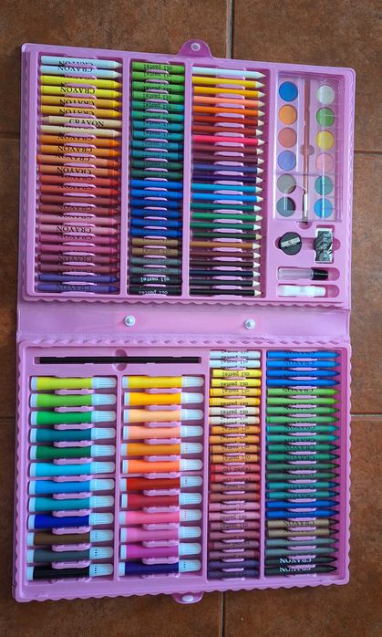 Conjunto de pintura com 168 peças, novo